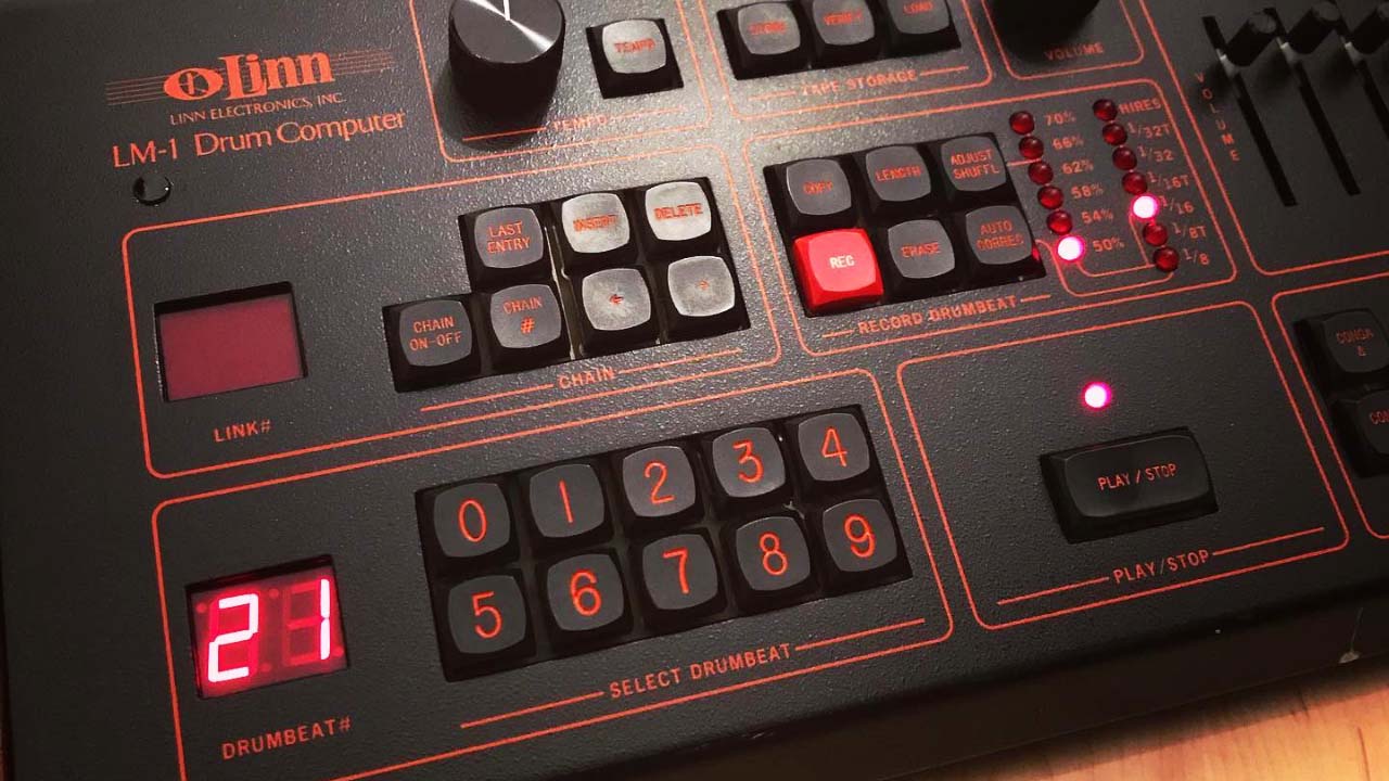 Linndrum drum deals machine